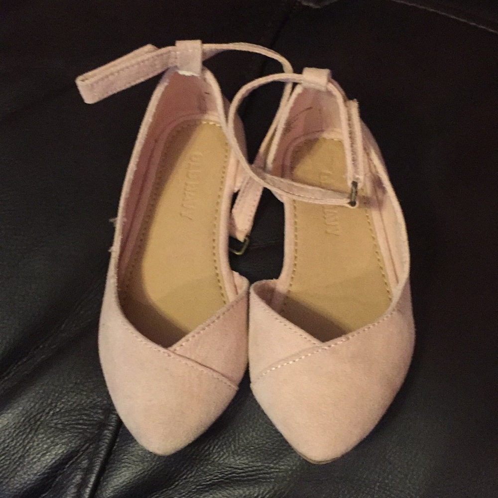 Old Navy Pointed Ballet Mauvey Star Dress Shoe